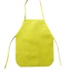 Tablier polyester jaune