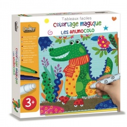 Coloriage magique, Les animocolo, Crealign