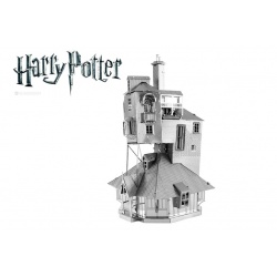 Le Terrier des Weasley, maquette 3D Harry Potter en métal