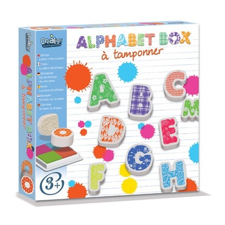 Alphabet Box à tamponner, Crealign