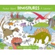 Poster géant Dinosaures à colorier, 1 2 3 Soleil