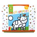 Cahier de coloriages 3+ "Campagne" Sycomore
