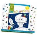 Cahier de coloriages 5+ "Monstres" Sycomore