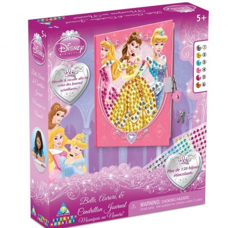 Journal intime Princesses Disney à décorer, Sticky Mosaics