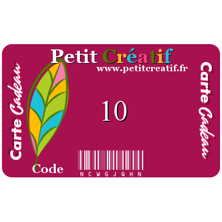 Carte Cadeau 10€