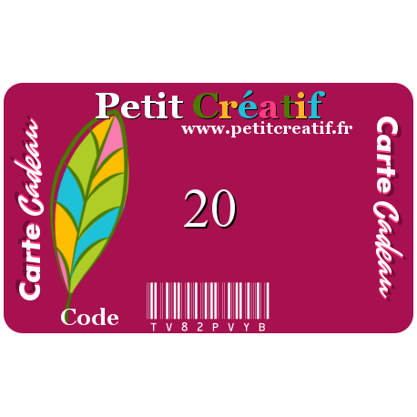 Carte Cadeau 20€