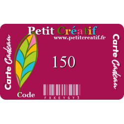 Carte Cadeau 150€