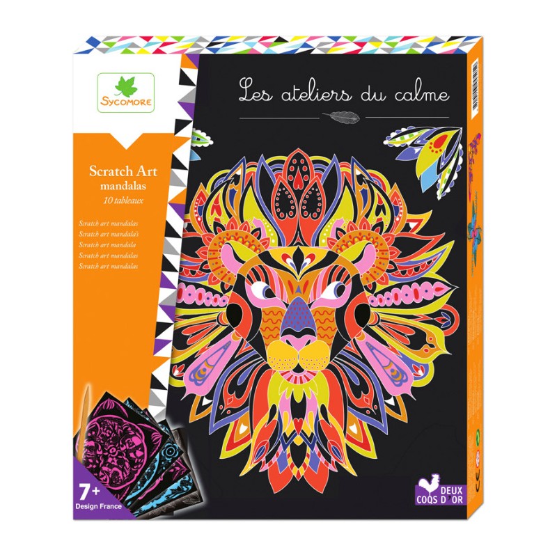 Scratch Art Mandalas - Les Ateliers du calme