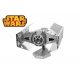 Darth Vader's Tie Fighter, maquette 3D Star Wars en métal