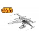 Poe Dameron's X-Wing, maquette 3D Star Wars Ep7 en métal