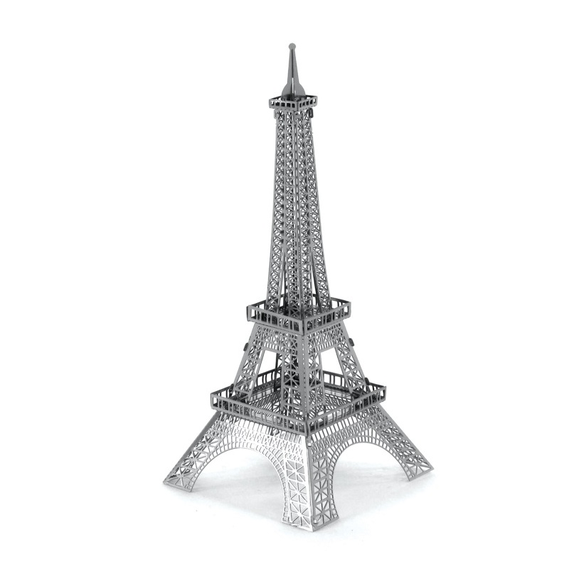 Tour Eiffel, maquette 3D en métal