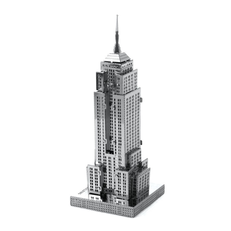 Empire State building, maquette 3D en métal