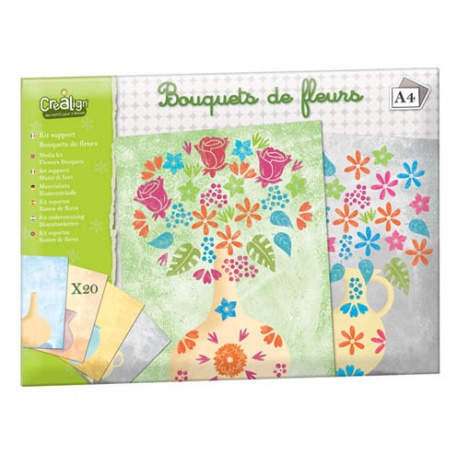 Kit support Bouquets de fleurs, Crealign