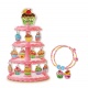 Charms Cupcake en plastique fou, 4M