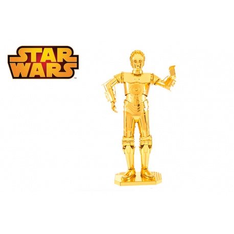 C-3PO, maquette 3D Star Wars en métal