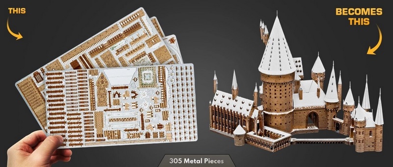 Les premiers numéros de votre maquette de Poudlard